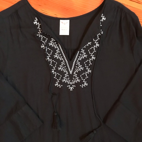 Black Tunic Dress - Picture 4 of 8